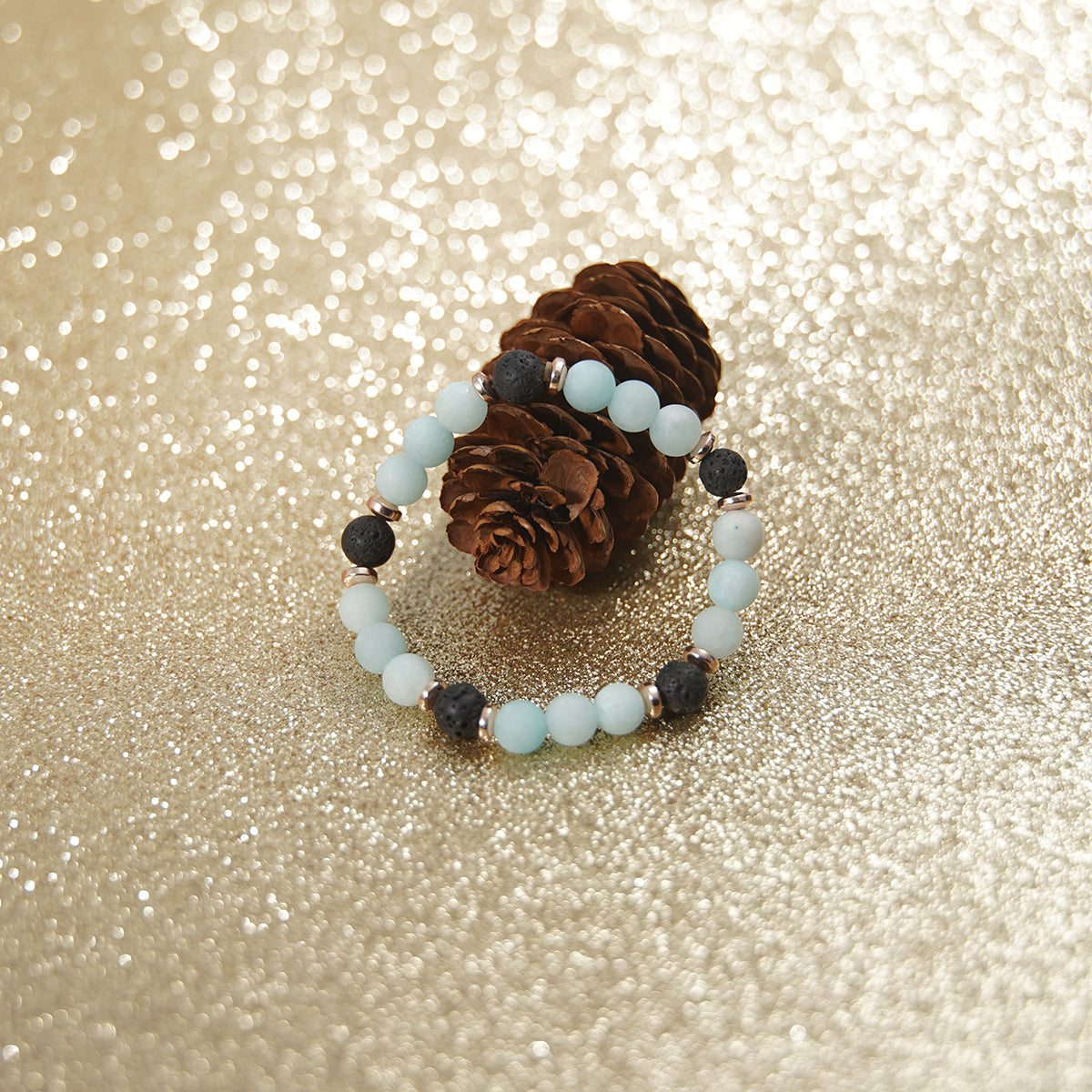 Amazonite & Copper "Hope" Bracelet