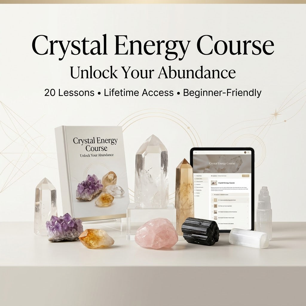 2026 Crystal Energy Course: Unlock Your Abundance