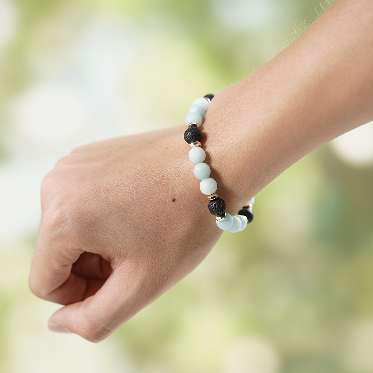 Amazonite & Copper "Hope" Bracelet