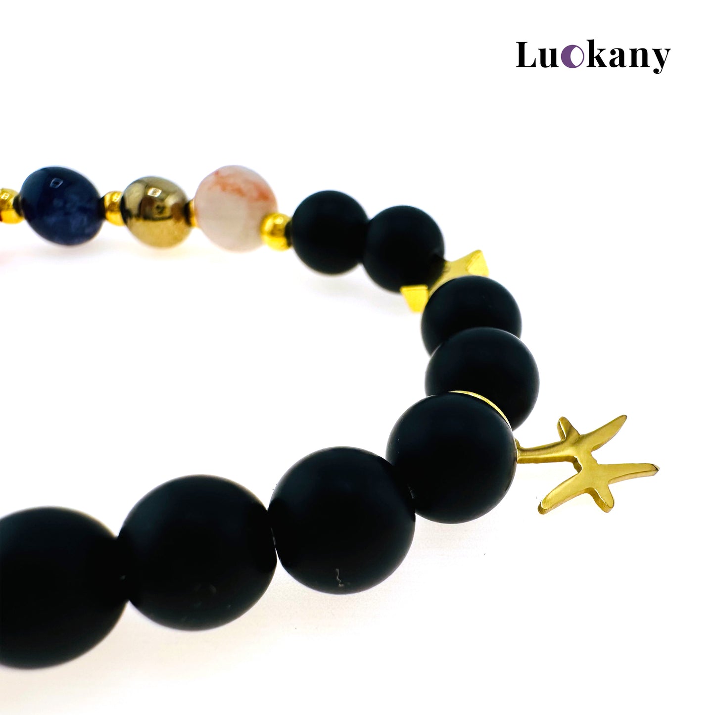 Pisces Zodiac Crystal Bracelet