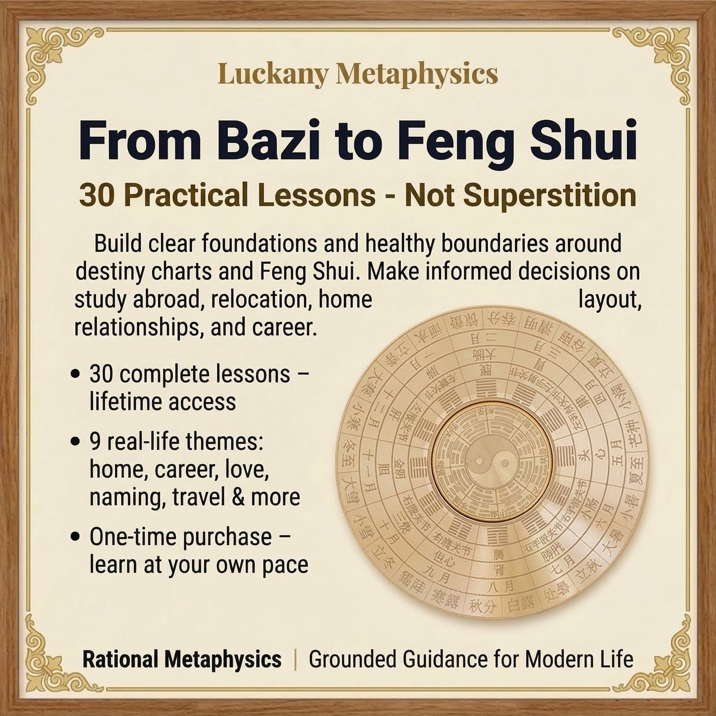 From Bazi to Feng Shui: 30 Practical Lessons in Destiny Management