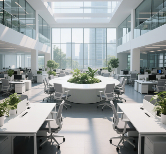 Modern Office Fengshui Layouts: Creating Workspaces That Combine Career Luck and Productivity