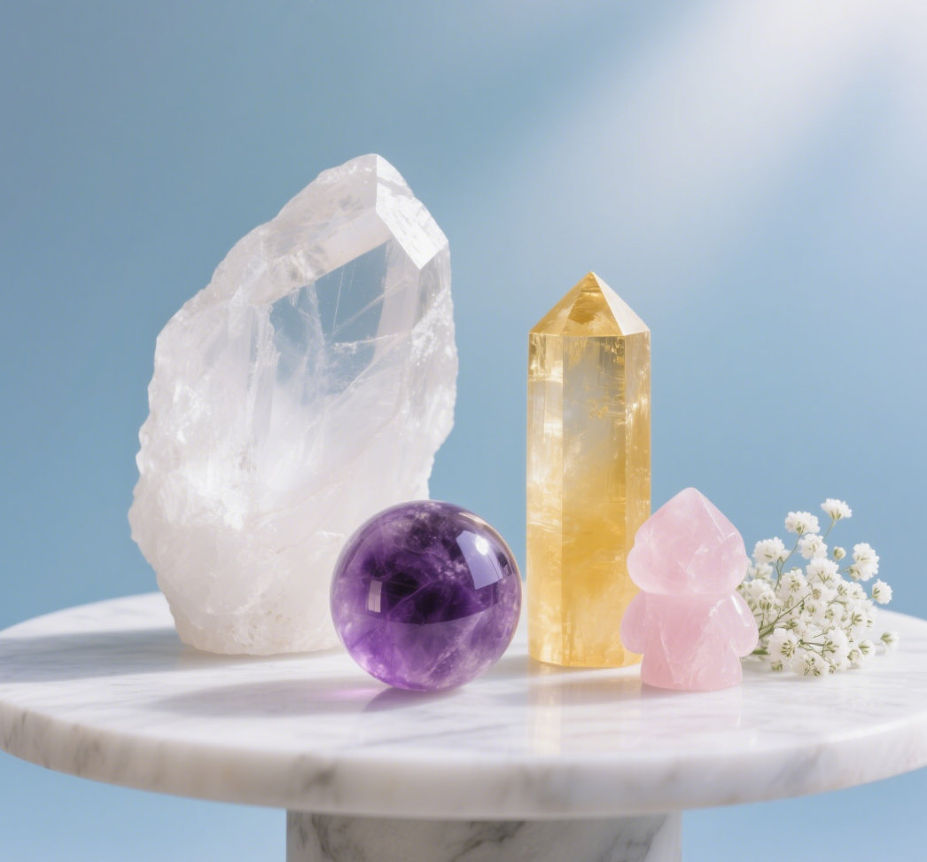 The Correspondence between Crystals and the Seven Chakras of the Human Body