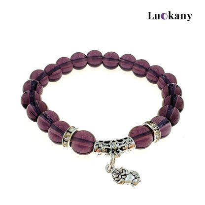 Pixiu Amethyst Wealth Attraction Bracelet