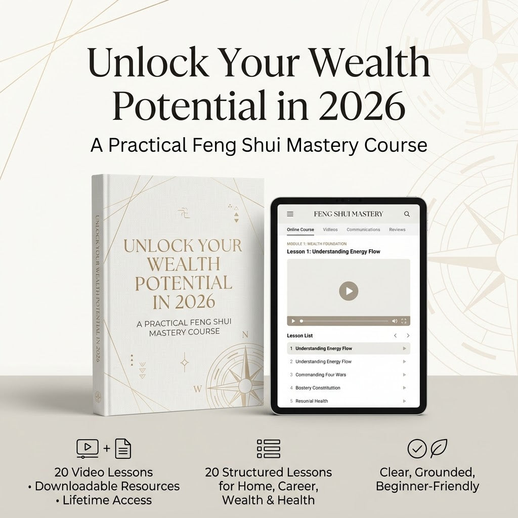 2026 Feng Shui Mastery Course: Unlock Your Wealth Potential