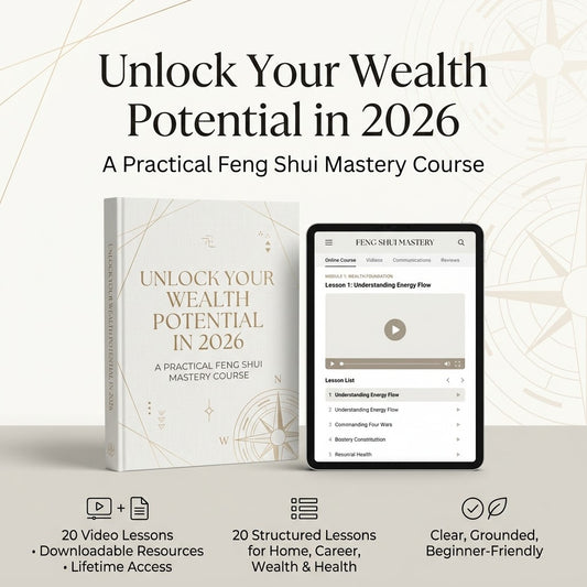 2026 Feng Shui Mastery Course: Unlock Your Wealth Potential