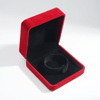 Natural Stone Mix Bracelets - Matte Onyx & Red Jasper