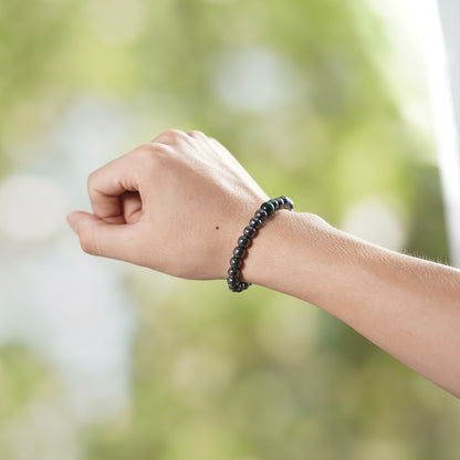 Joint Pain Support Malachite & Hematite Bracelet (Non-Magnetic)