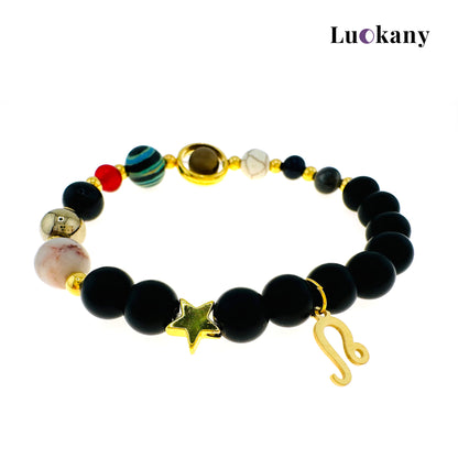 Leo Zodiac Crystal Bracelet