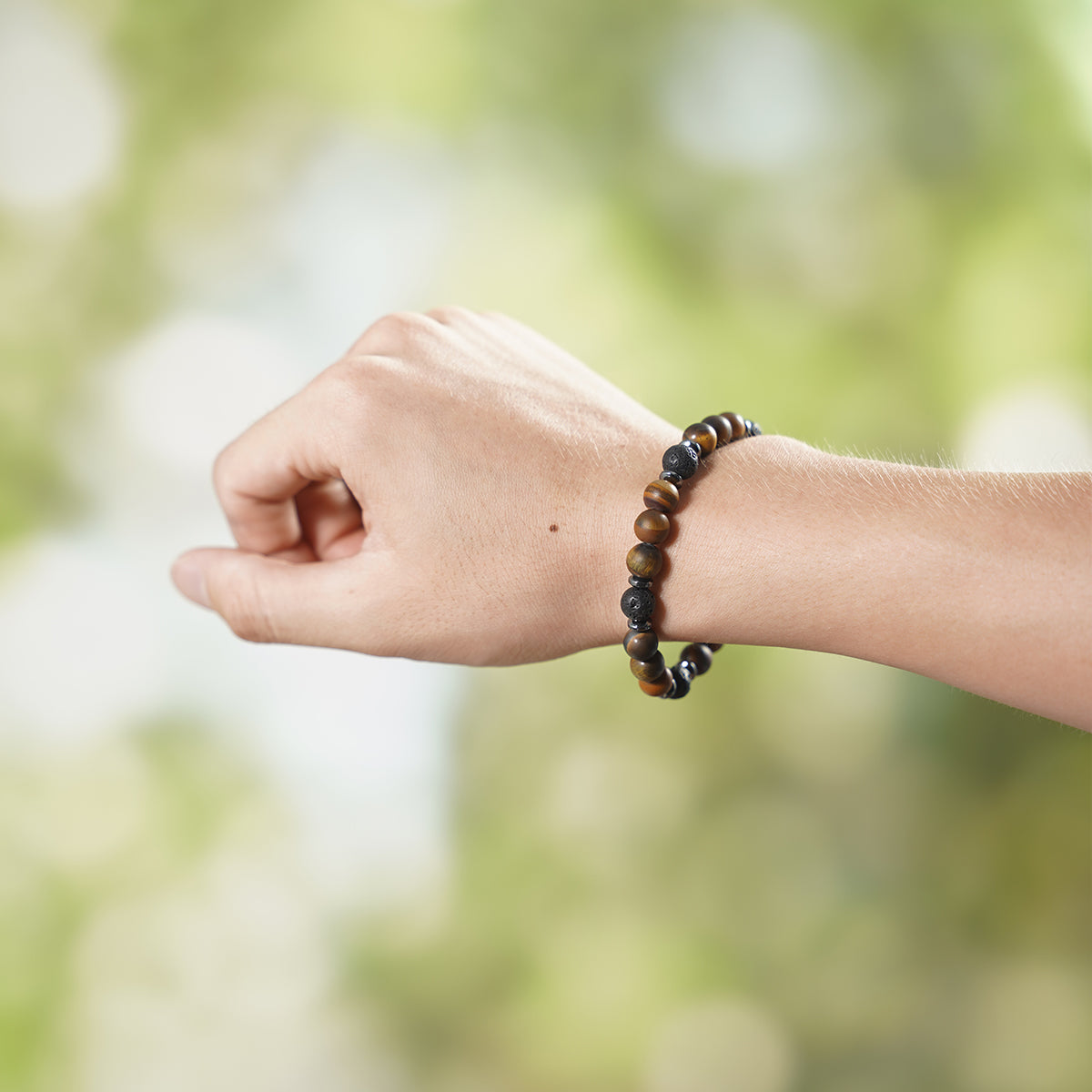 Tiger Eye Hematite Bravery & Protection Bracelet