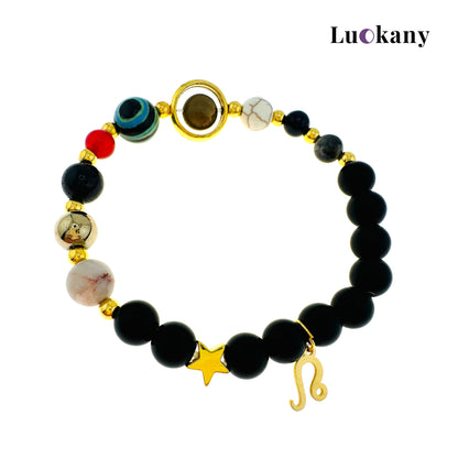 Leo Zodiac Crystal Bracelet