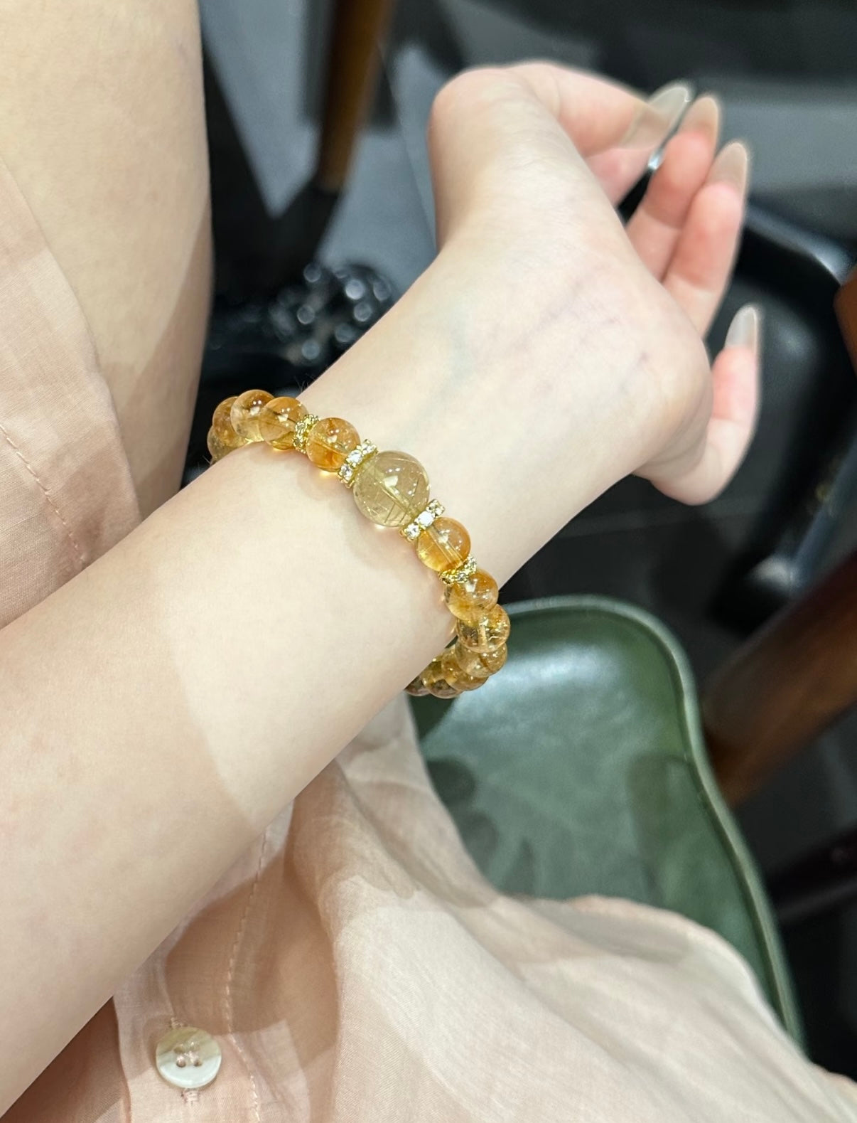 Natural Citrine Wealth Energy Bracelet | Prosperity • Confidence • Good Luck