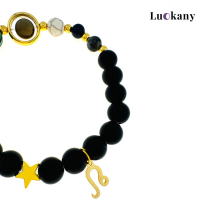 Leo Zodiac Crystal Bracelet