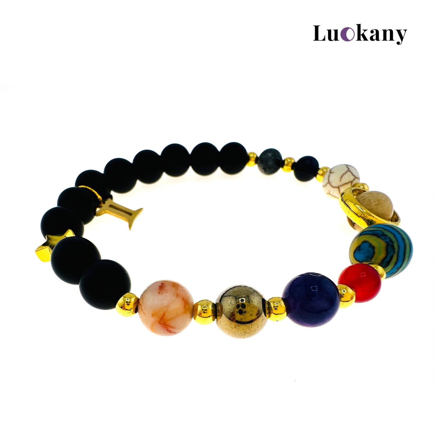 Gemini Zodiac Crystal Bracelet