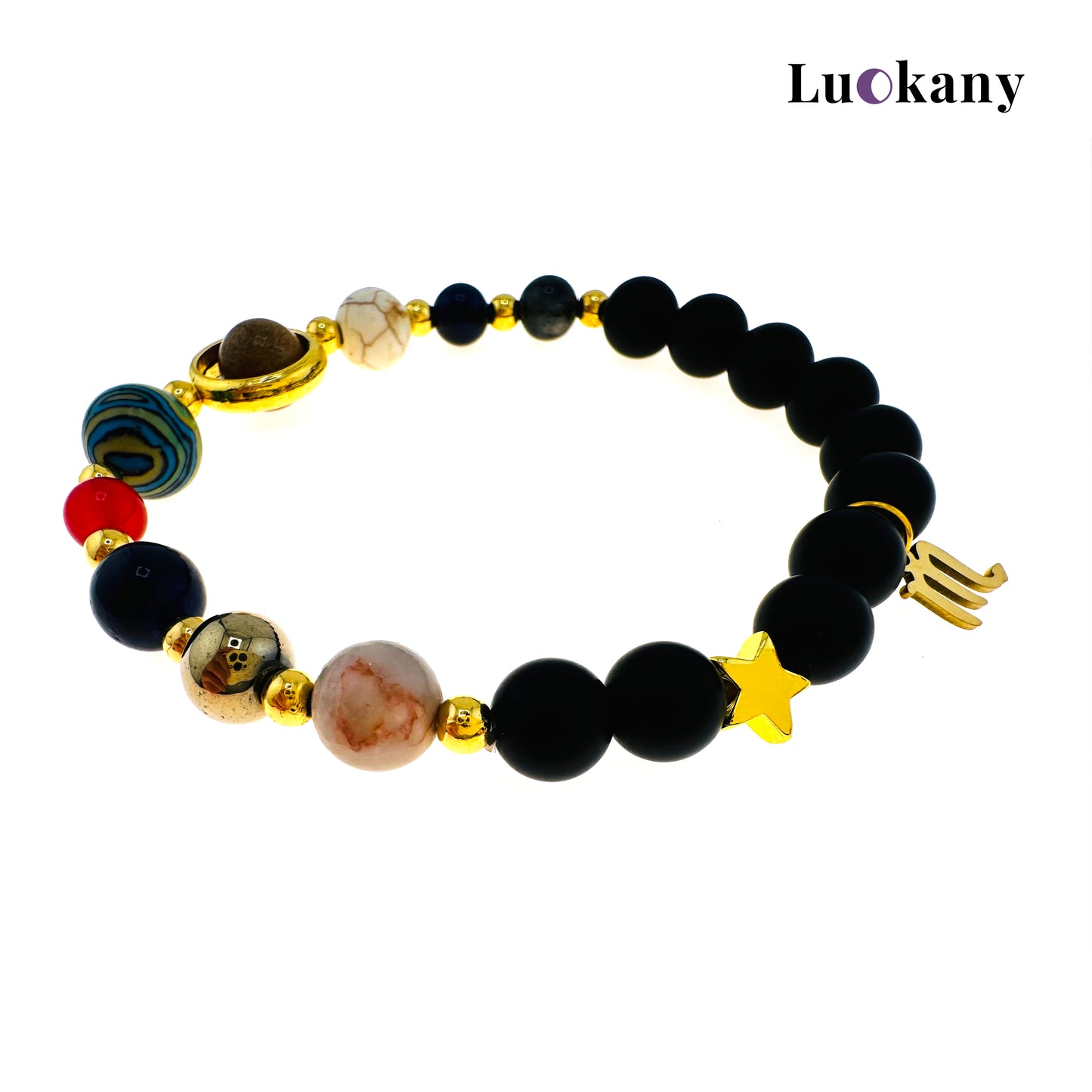 Scorpio Zodiac Crystal Bracelet