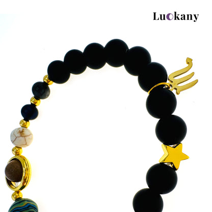 Scorpio Zodiac Crystal Bracelet