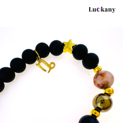 Capricorn Zodiac Crystal Bracelet
