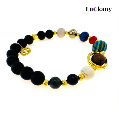 Cancer Zodiac Crystal Bracelet