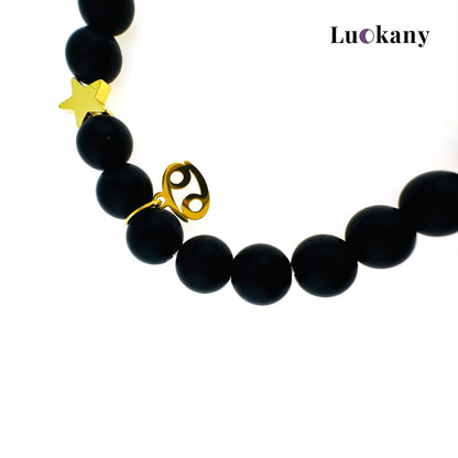 Cancer Zodiac Crystal Bracelet