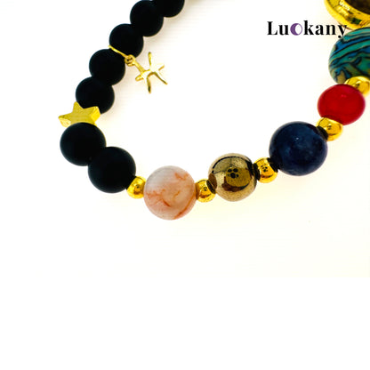 Pisces Zodiac Crystal Bracelet
