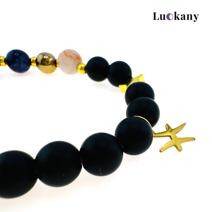 Pisces Zodiac Crystal Bracelet