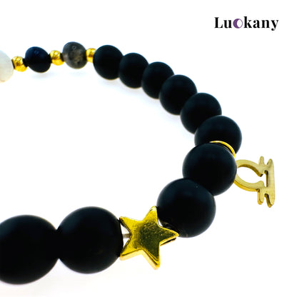 Libra Zodiac Crystal Bracelet