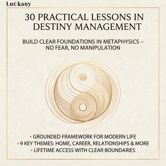 From Bazi to Feng Shui: 30 Practical Lessons in Destiny Management