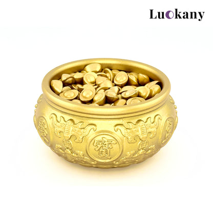 Fengshui Abundance Tycoon•Golden Ingot Abundance Vessel