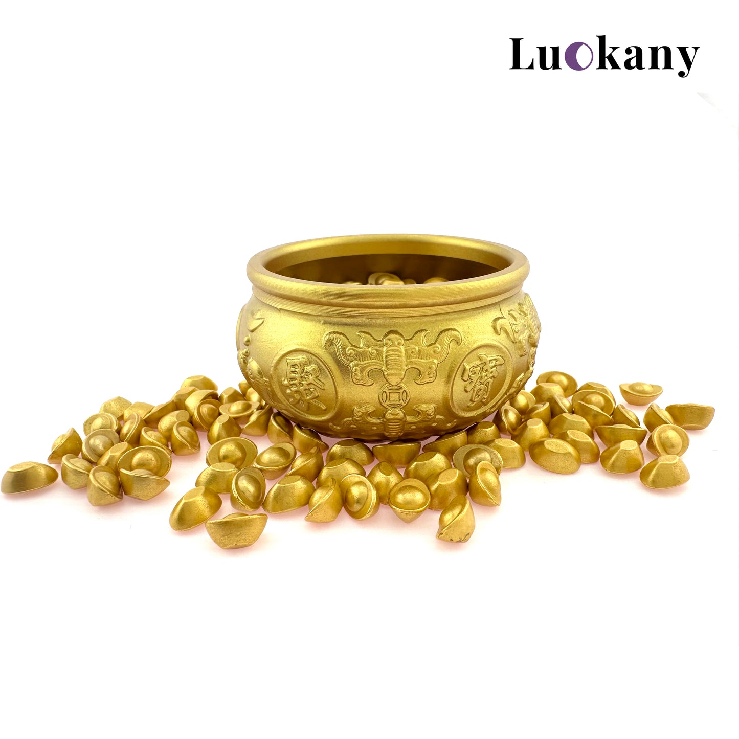 Fengshui Abundance Tycoon•Golden Ingot Abundance Vessel