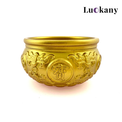 Fengshui Abundance Tycoon•Golden Ingot Abundance Vessel