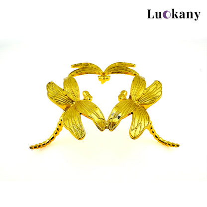 Dragonfly Orb• Sphere Stand with Delicate Wings