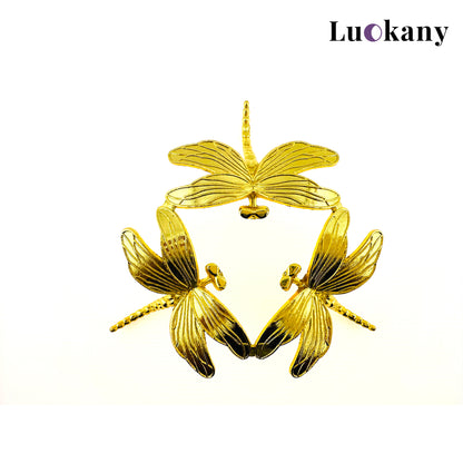 Dragonfly Orb• Sphere Stand with Delicate Wings