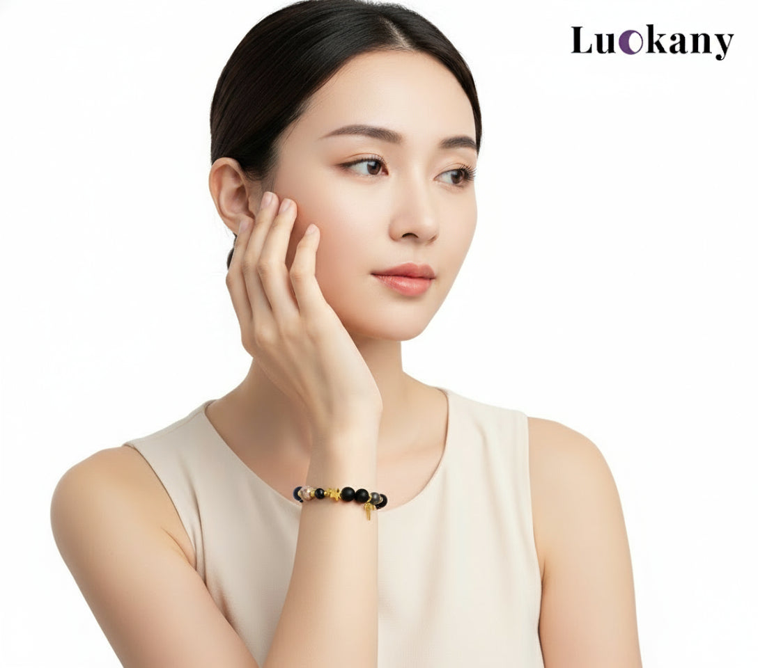 Aries Zodiac Crystal Bracelet