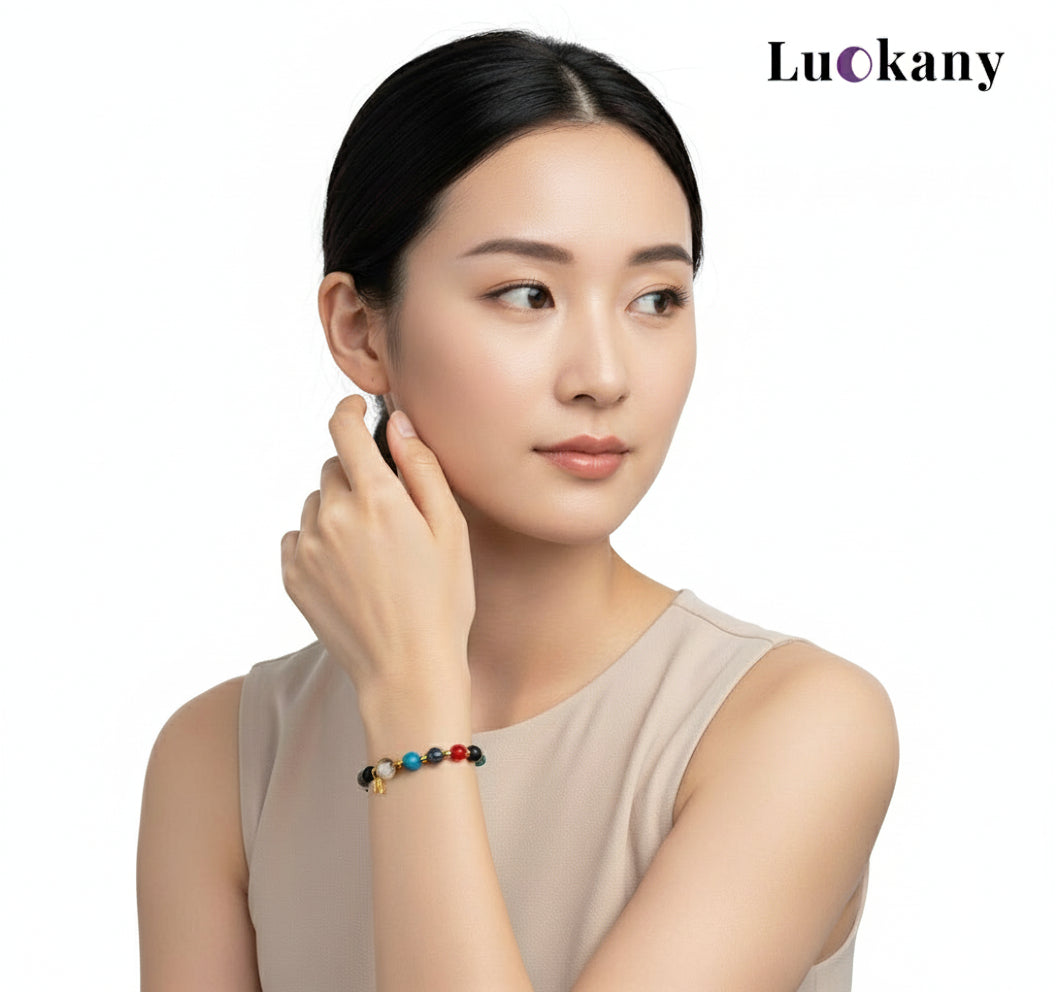 Scorpio Zodiac Crystal Bracelet