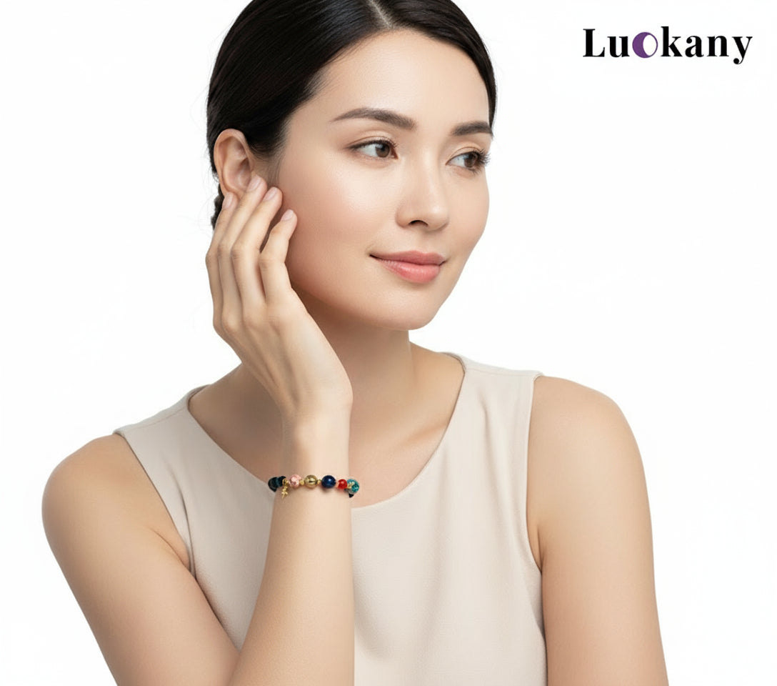 Sagittarius Zodiac Crystal Bracelet